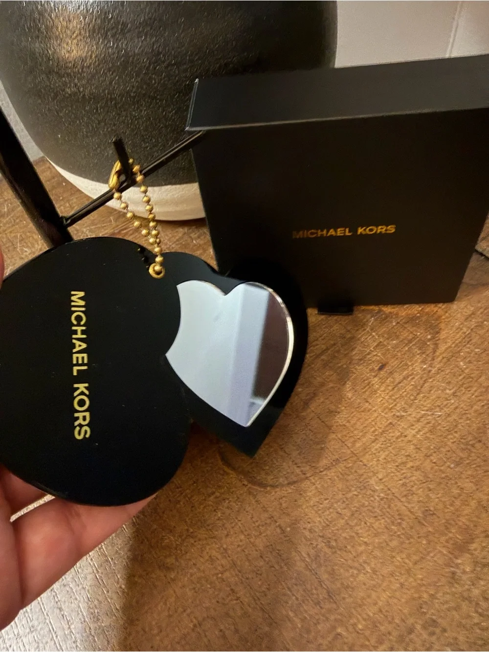 Michael Kors Heart Mirror/Charm